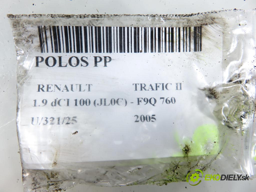 RENAULT TRAFIC II Autobus (JL) BUS 2005 74,00 1.9 dCI 100 (JL0C) - F9Q 760 1870,00 Poloos PP 