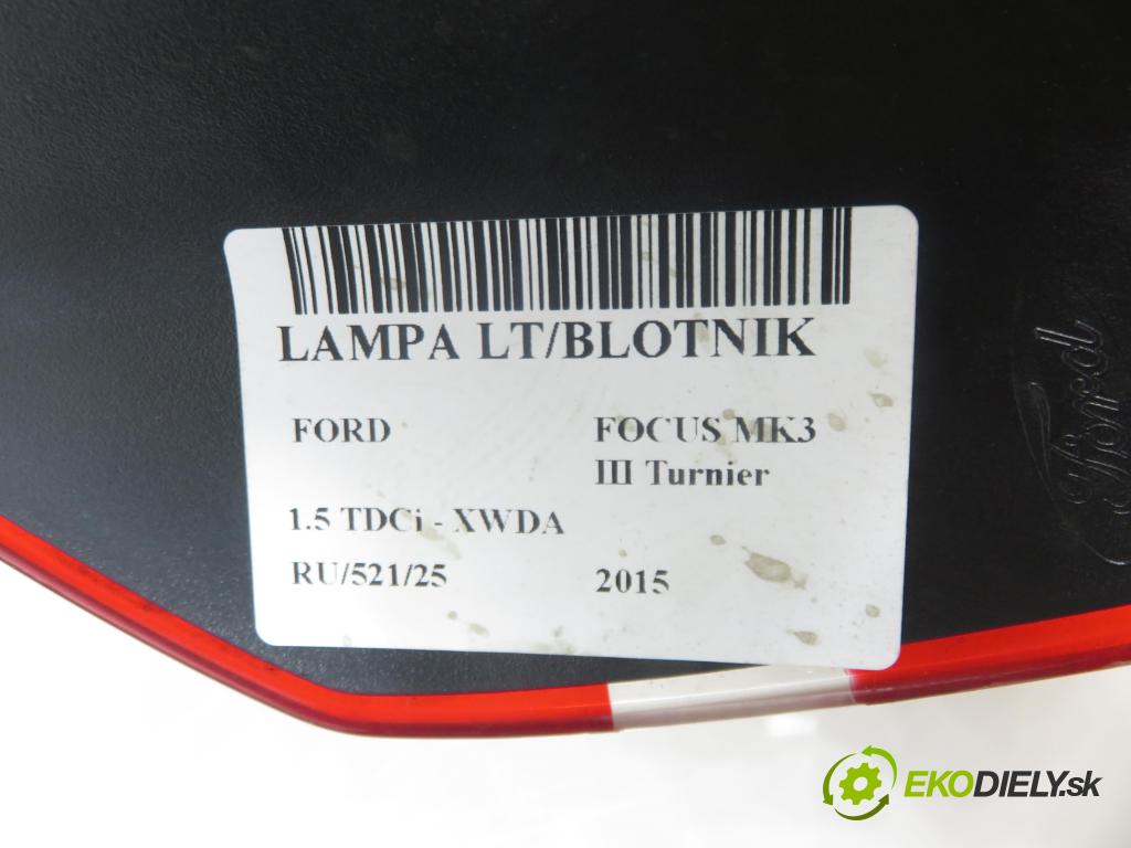 FORD FOCUS III Turnier KOMBI 2015 88,00 1.5 TDCi - XWDA 1499,00 Svetlo ľavé zadné F1EB13405D ; F1EB13405E