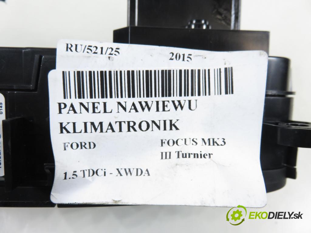 FORD FOCUS III Turnier KOMBI 2015 88,00 1.5 TDCi - XWDA 1499,00 Panel kúrenia KLIMATIZACE: C346AC