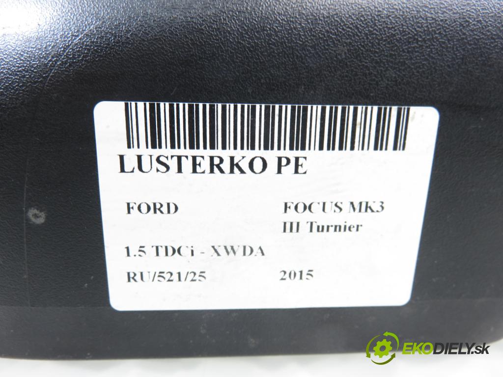 FORD FOCUS III Turnier KOMBI 2015 88,00 1.5 TDCi - XWDA 1499,00 Spätné zrkadlo