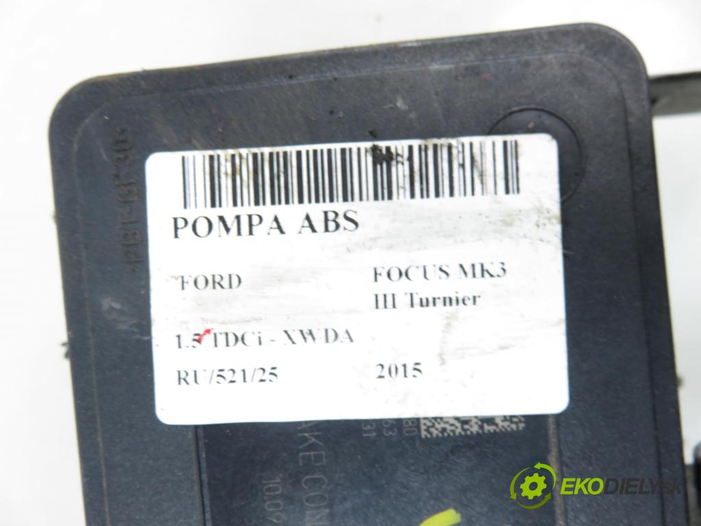 FORD FOCUS III Turnier KOMBI 2015 88,00 1.5 TDCi - XWDB 1499,00 Pumpa ABS F1FC2C405AE ; 10091501573 (Pumpa ABS)