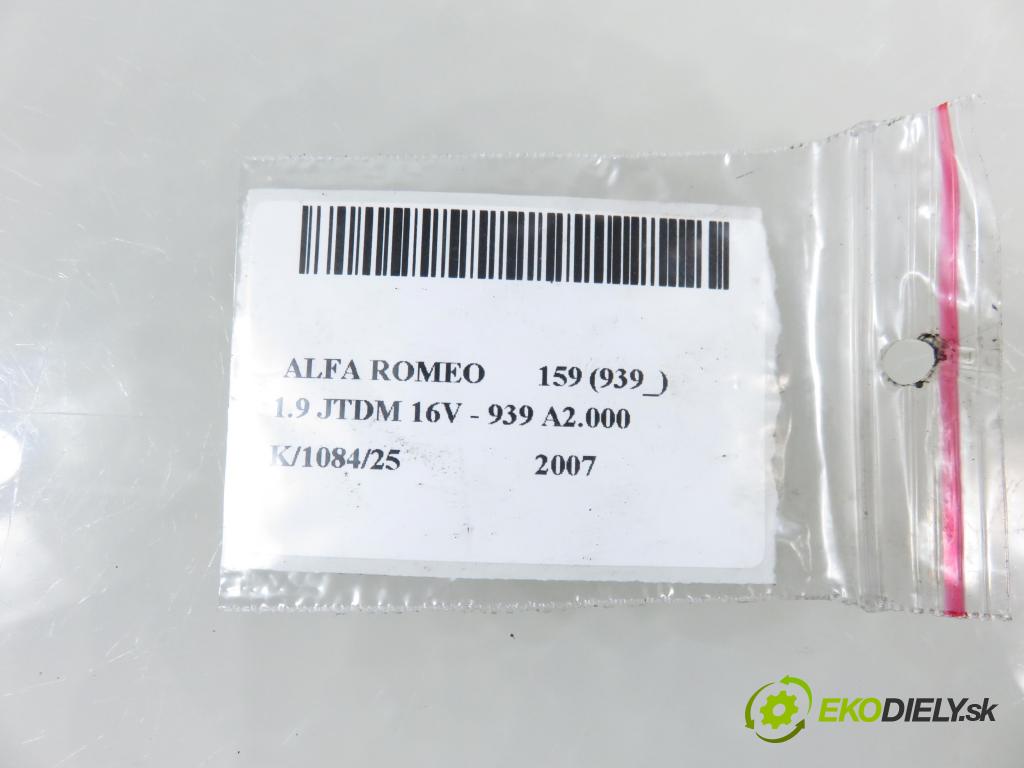 ALFA ROMEO 159 (939_) SEDAN 2007 110,00 1.9 JTDM 16V - 939 A2.000 1910,00 Rúra intercoolera turba 50508204