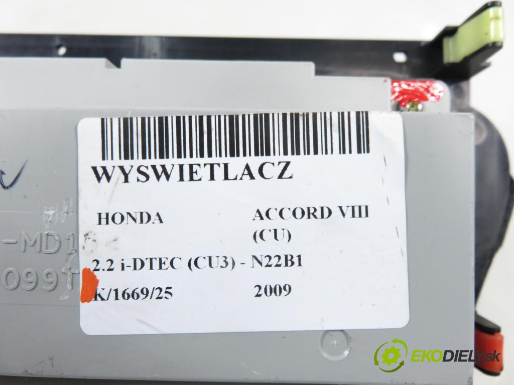HONDA ACCORD VIII (CU) SEDAN 2009 110,00 2.2 i-DTEC (CU3) - N22B1 2199,00 ZOBRAZIT: G0XD23