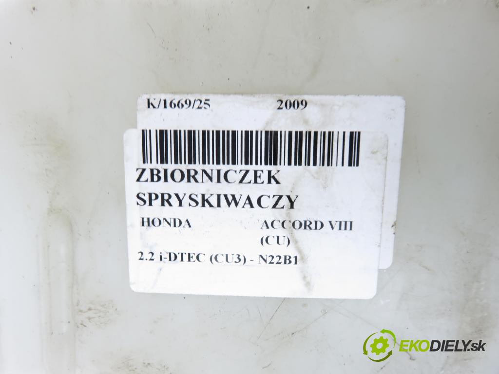HONDA ACCORD VIII (CU) SEDAN 2009 110,00 2.2 i-DTEC (CU3) - N22B1 2199,00 Nádržka ostrekovačov  (Kľučka dverí ostatné)