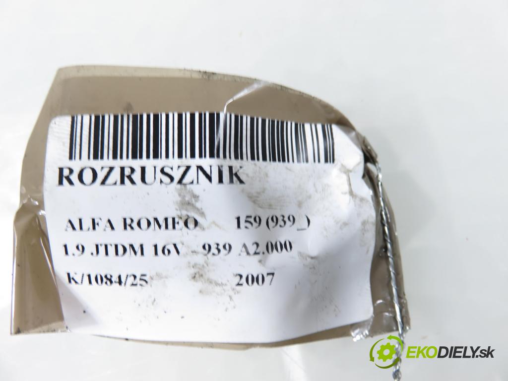 ALFA ROMEO 159 (939_) SEDAN 2007 110,00 1.9 JTDM 16V - 939 A2.000 1910,00 Štartér 0001109268 (Štartér)