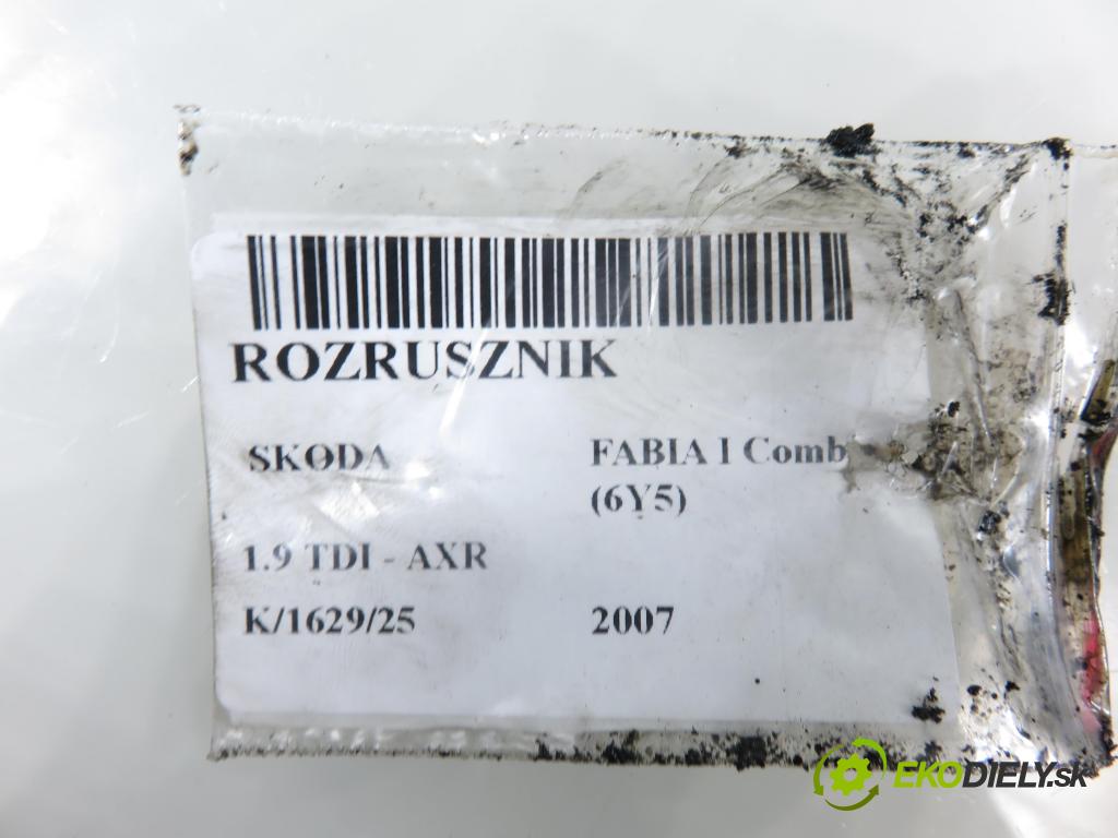 SKODA FABIA I Combi (6Y5) KOMBI 2007 74,00 1.9 TDI - AXR 1896,00 startér  (Startér)