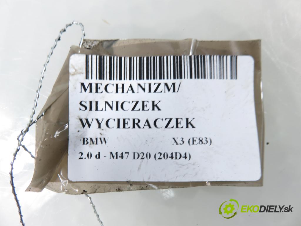 BMW X3 (E83) SUV 2004 110,00 2.0 d 150 - M47 D20 (204D4) 1995,00 MECHANISMUS/ motorek stěračů 6914577 ; 0390241712