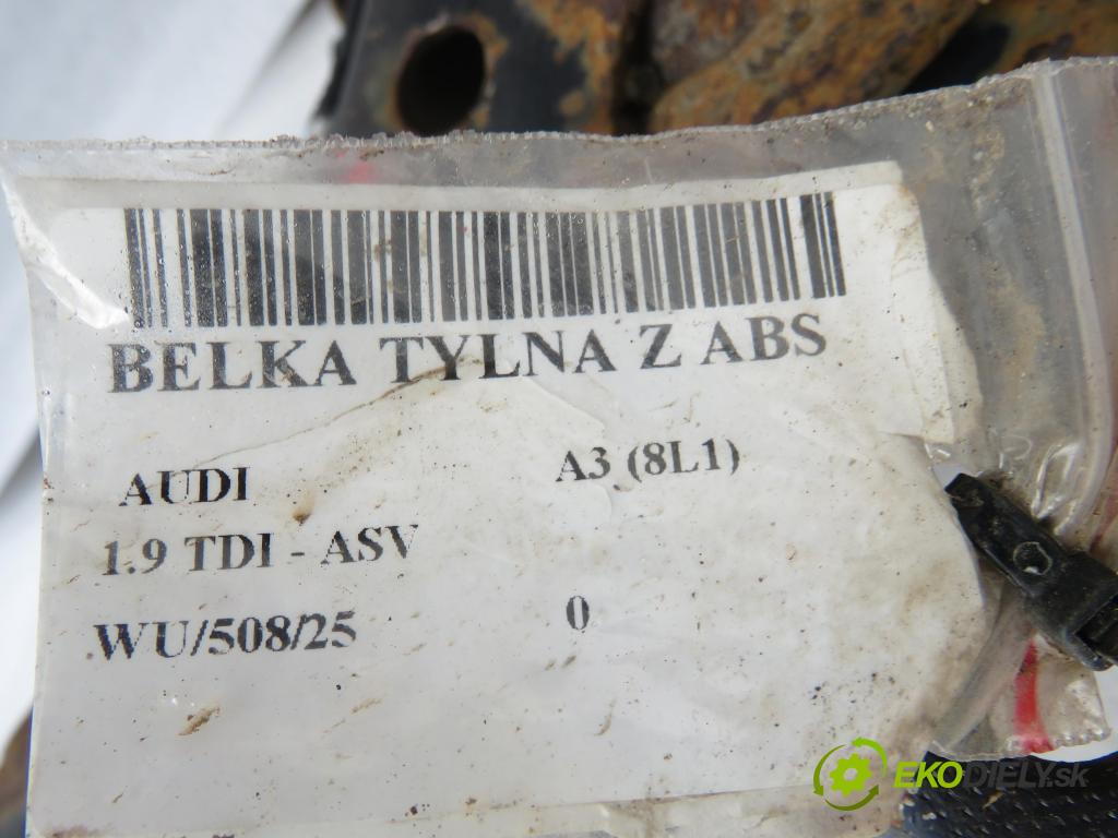 AUDI A3 (8L1) HB 1998 74,00 1.6 8V 101 - AEH 1595,00 Výstuha zadná ABS