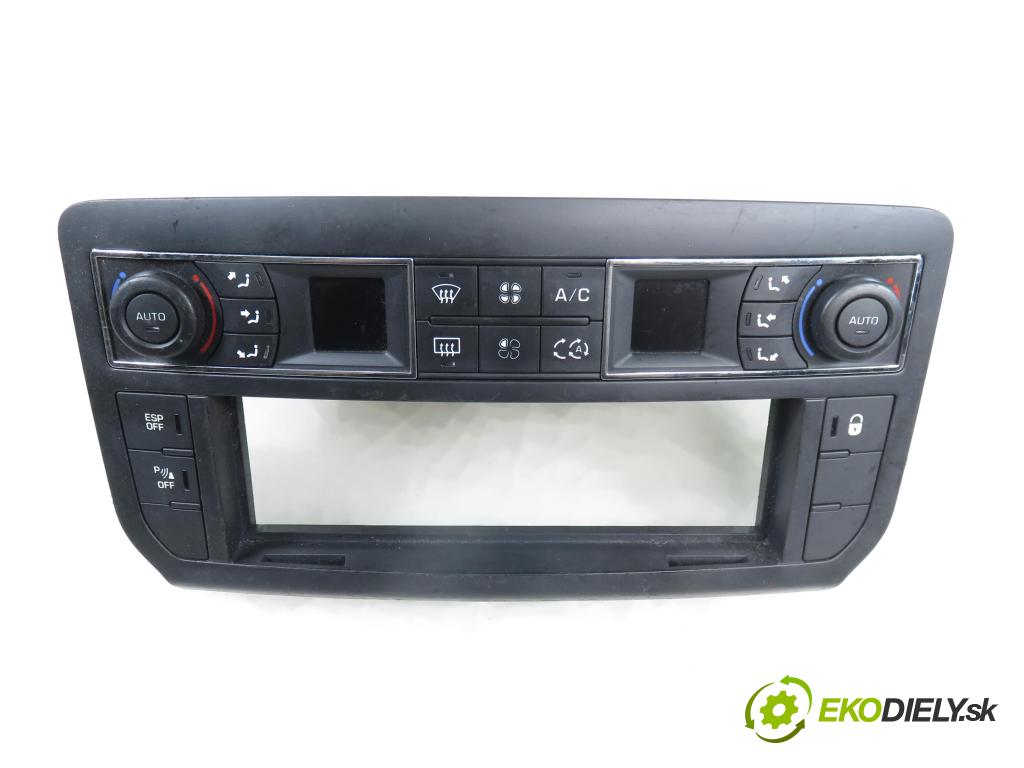 CITROEN C5 III Break (RW_) KOMBI 2009 100,00 2.0 HDi - RHR (DW10BTED4) 1997,00 Panel kúrenia KLIMATRONIK 96829415ZD ; 5HB00933205