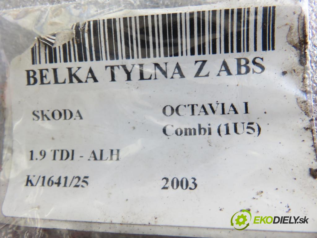SKODA OCTAVIA I Combi (1U5) KOMBI 2003 66,00 1.9 TDI 90 - ALH 1896,00 Výstuha zadná ABS