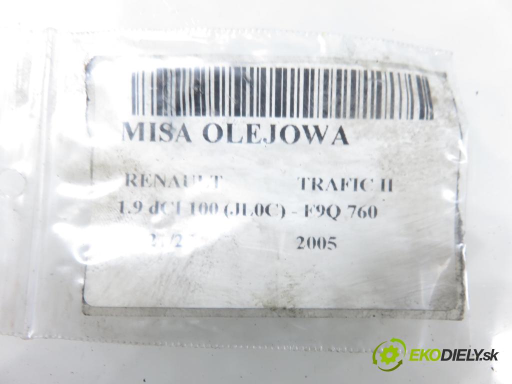 RENAULT TRAFIC II Autobus (JL) BUS 2005 74,00 1.9 dCI 100 (JL0C) - F9Q 760 1870,00 Vaňa olejová 8200185680 (Olejová vaňa)