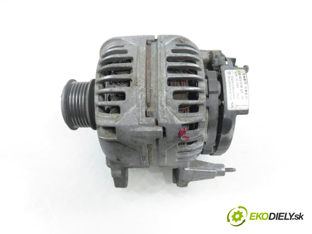 VW SHARAN (7M8, 7M9, 7M6) MINIVAN 2002 85,00 1.9 TDI PD 115 4motion - AUY 1896,00 Alternátor 038903018QX (Alternátor)