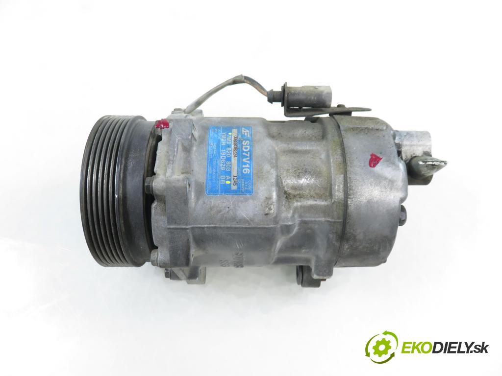 VW SHARAN (7M8, 7M9, 7M6) MINIVAN 2002 85,00 1.9 TDI PD 115 4motion - AUY 1896,00 KOMPRESOR: klimatizace 7M3820803A (Kompresor klimatizace)
