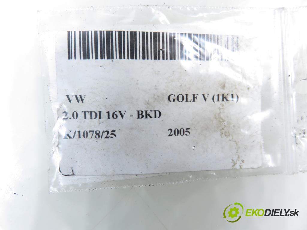 VW GOLF V (1K1) HB 2005 103,00 2.0 TDI 16V - BKD 1968,00 Pumpa paliva 1K0919050G
