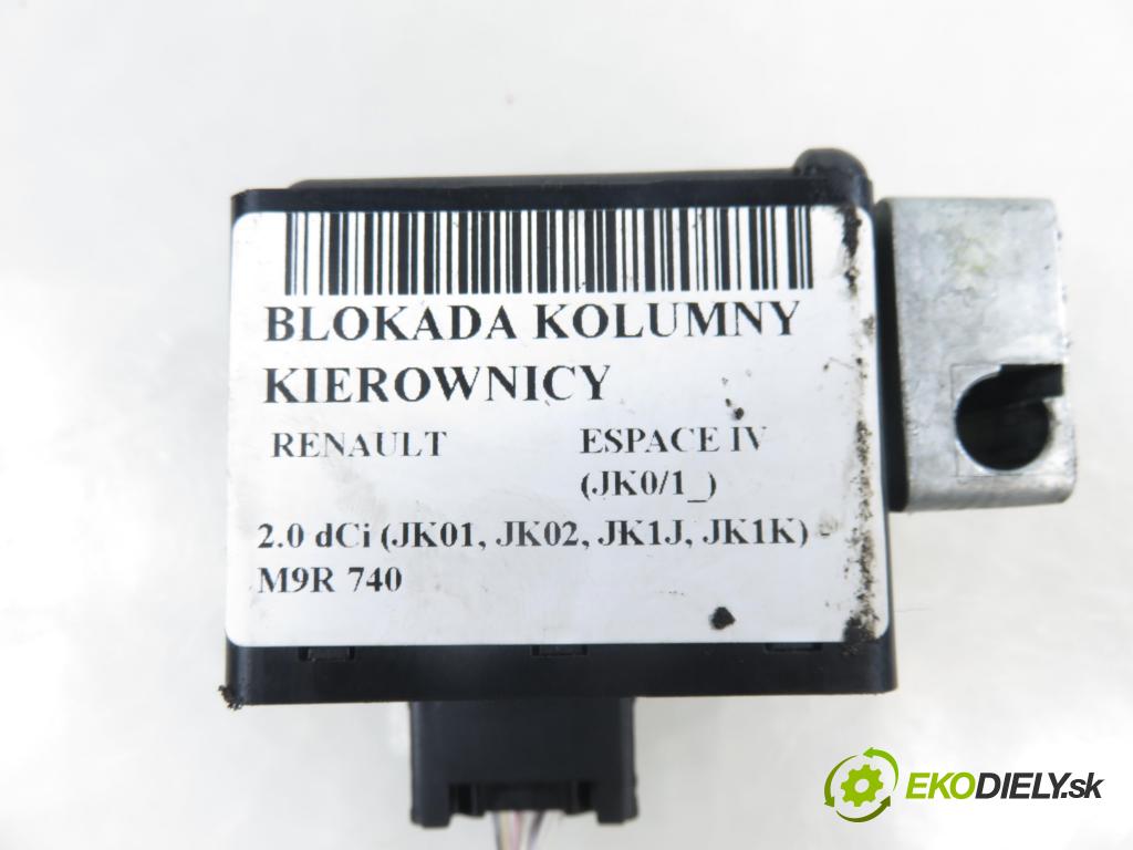 RENAULT ESPACE IV (JK0/1_) MINIVAN 2007 110,00 2.0 dCi 150 - M9R 740 1995,00 blokáda tyče volantu 8200468515
