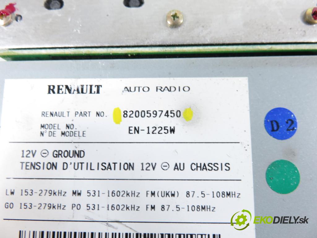 RENAULT ESPACE IV (JK0/1_) MINIVAN 2007 110,00 2.0 dCi 150 - M9R 740 1995,00 TUNER ROZHLAS: 8200597450