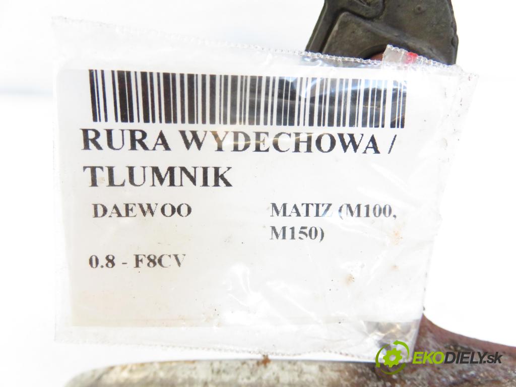 DAEWOO MATIZ (M100, M150) HB 2000 38,00 0.8 52 - F8CV 796,00 Rúra VÝFUK: / výfuk koncový