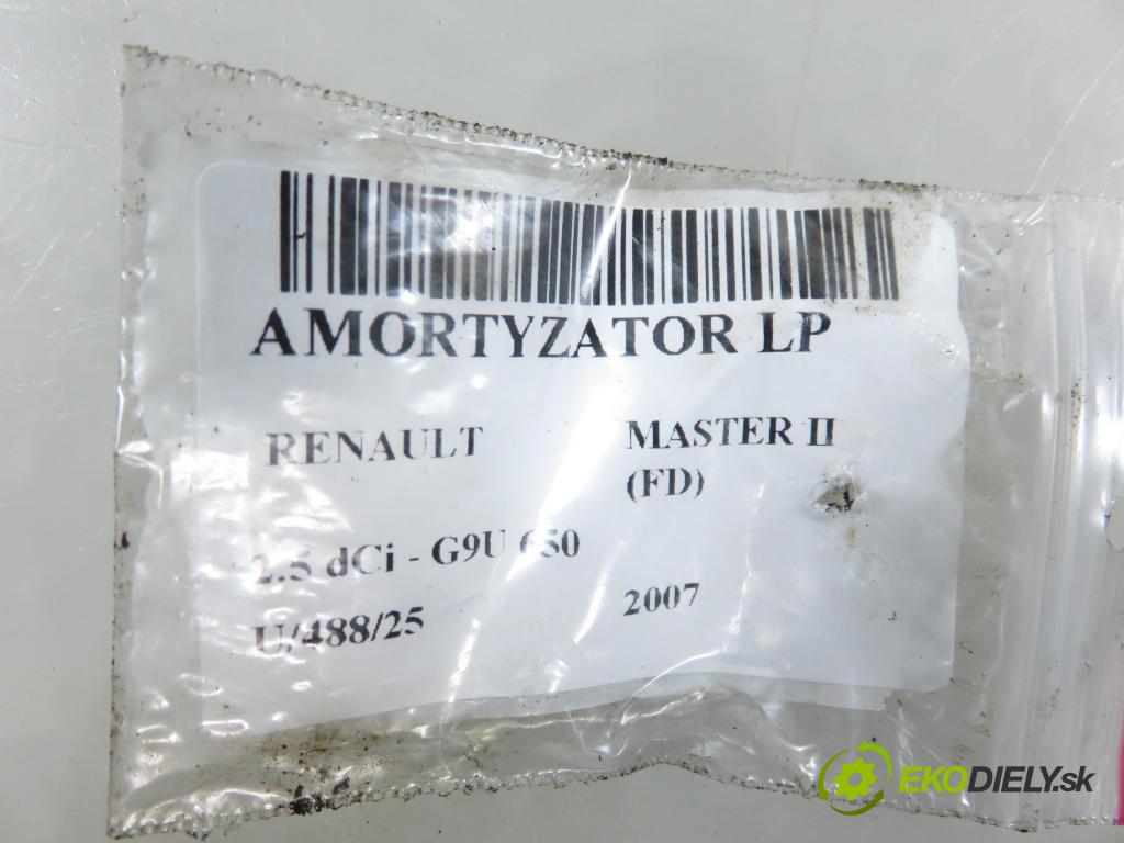 RENAULT MASTER II Skrzynia (FD) FURGON 2007 88,00 2.5 dCi 120 - G9U 650 2464,00 Tlmič LP 344306