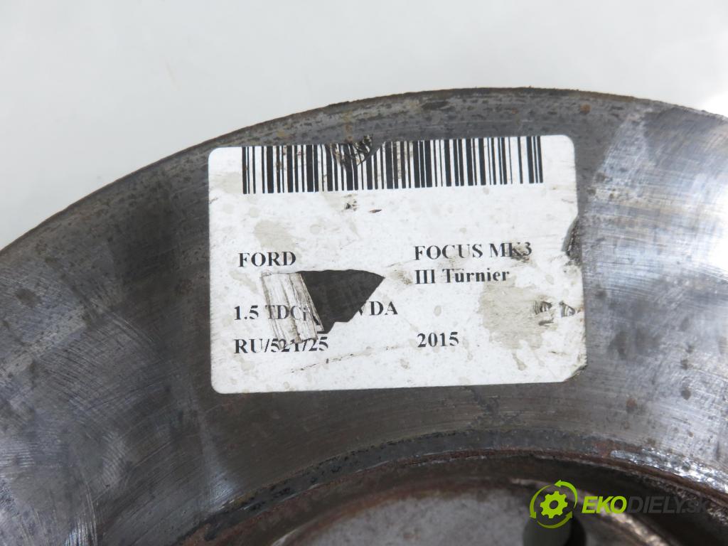 FORD FOCUS III Turnier KOMBI 2015 88,00 1.5 TDCi - XWDA 1499,00 lamela kotouč brzdová PŘEDNÍ: