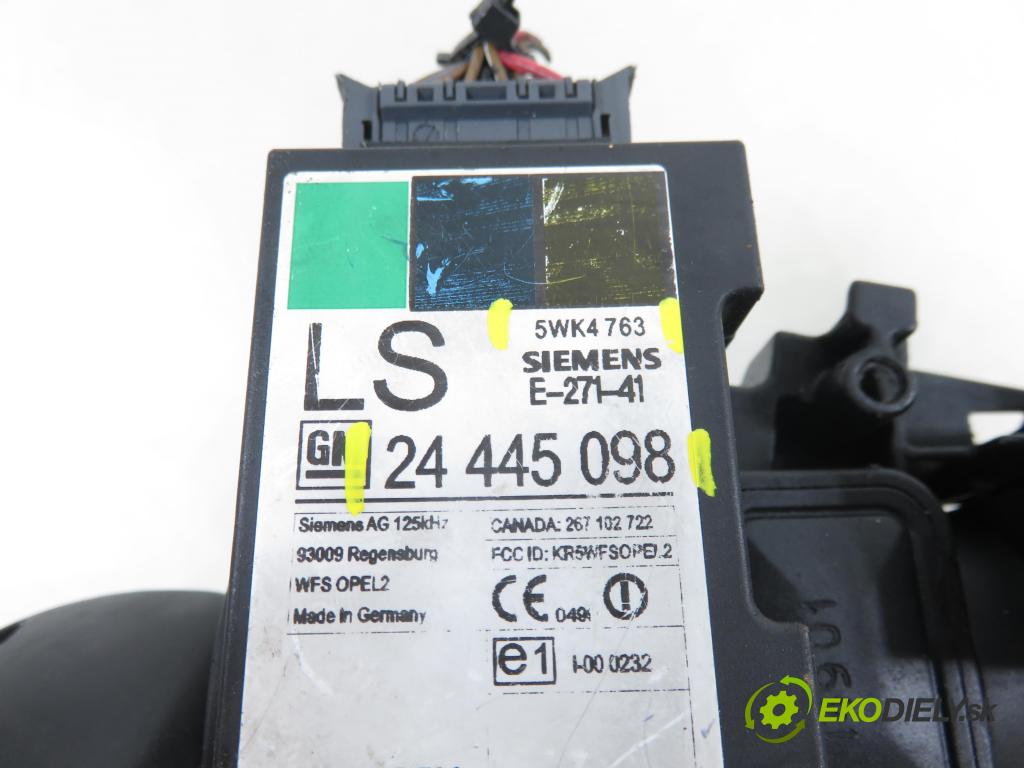 OPEL ZAFIRA A Nadwozie Wielkopojemne (MPV) (T98)  MINIVAN 2001 74,00 2.0 DTI 16V 101 - Y 20 DTH 1995,00 spinačka 90589313 ; 90589389 ; 5WK4763 (Spínacia skrinka)