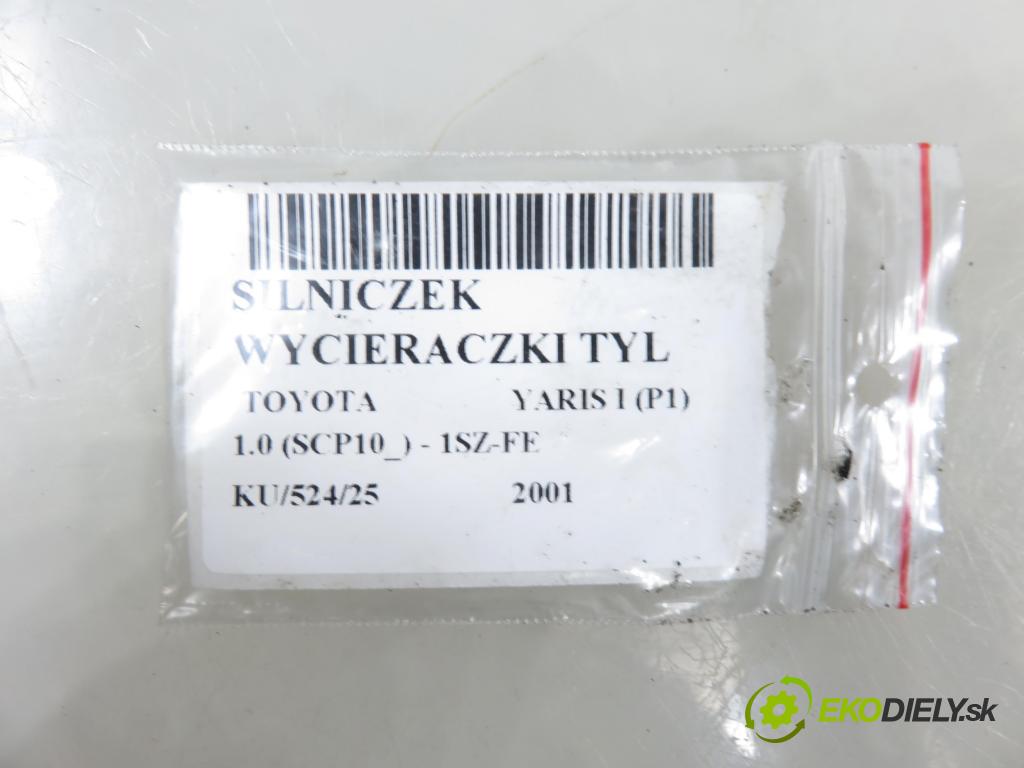 TOYOTA YARIS (_P1_) HB 2001 50,00 1.0 VVT- i 68 - 1SZ-FE 998,00 Motorček stierače zadné 8513052010 ; 1592004053