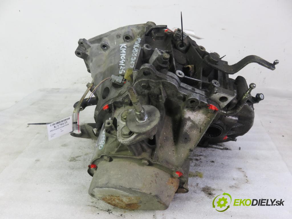 PEUGEOT PARTNER Combispace (5F) KOMBIVAN 2004 66,00 2.0 HDI - RHY (DW10TD) 1997,00 Prevodovka MANUALNA 20DM80