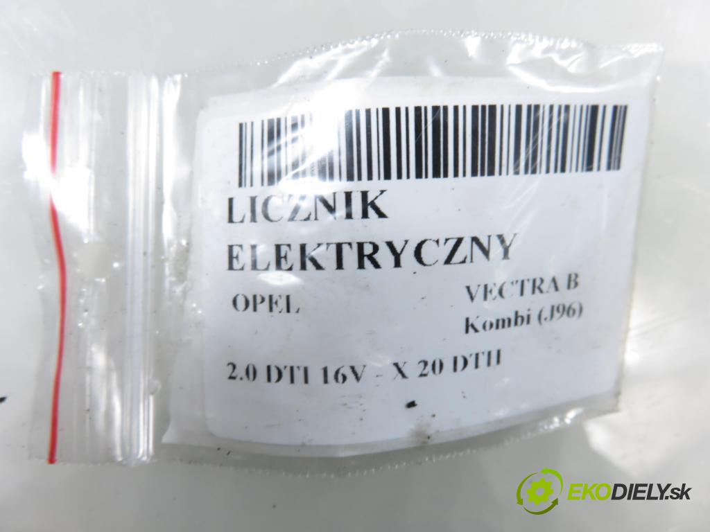 OPEL VECTRA B Kombi (J96) KOMBI 2000 74,00 2.0 DTI 16V - X 20 DTH 1995,00 Prístrojovka elektrický 09134528LS