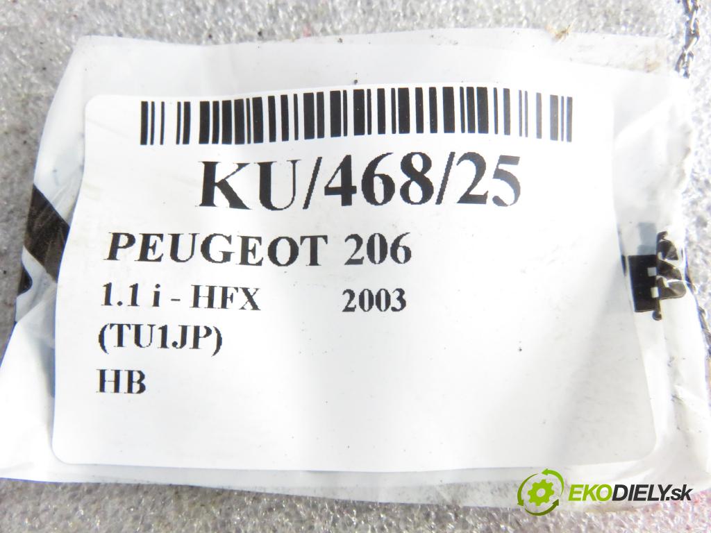 PEUGEOT 206 liftback (2A/C) HB 2003 440,00 1.1 i - HFX (TU1JP) 1124,00 Rúra VYČERPAT: / TLUMIČ koncový