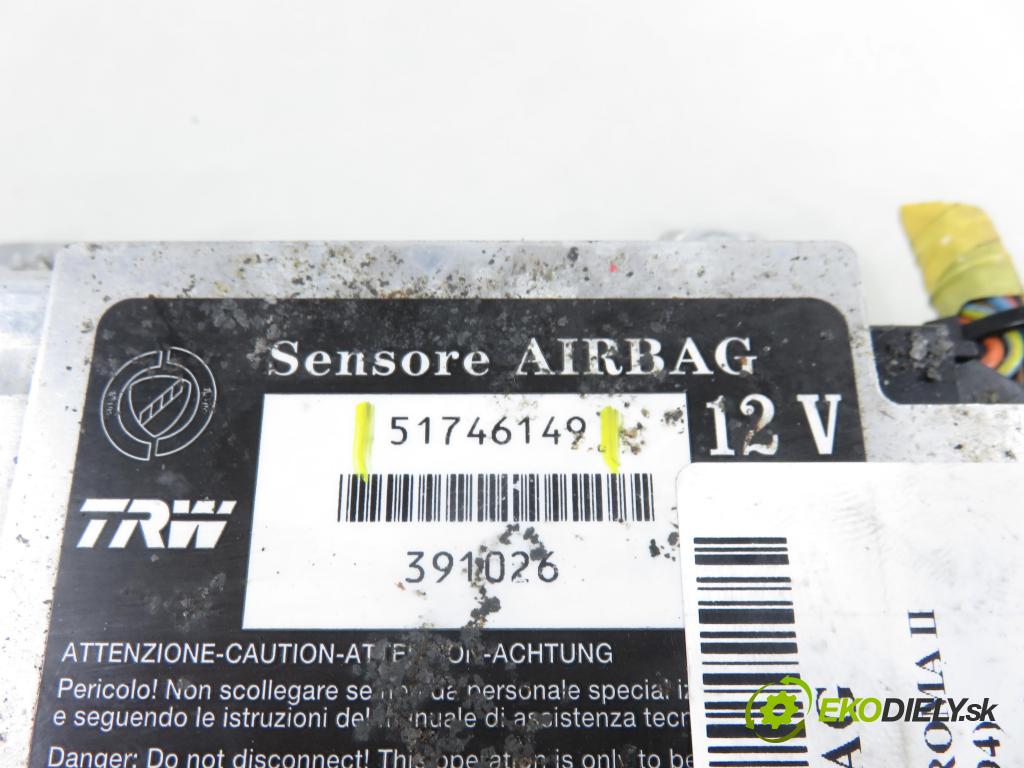 FIAT CROMA (194_) KOMBI 2005 110,00 1.9 D Multijet 150 - 939 A2.000 1910,00 MODUL air BAG 51746149