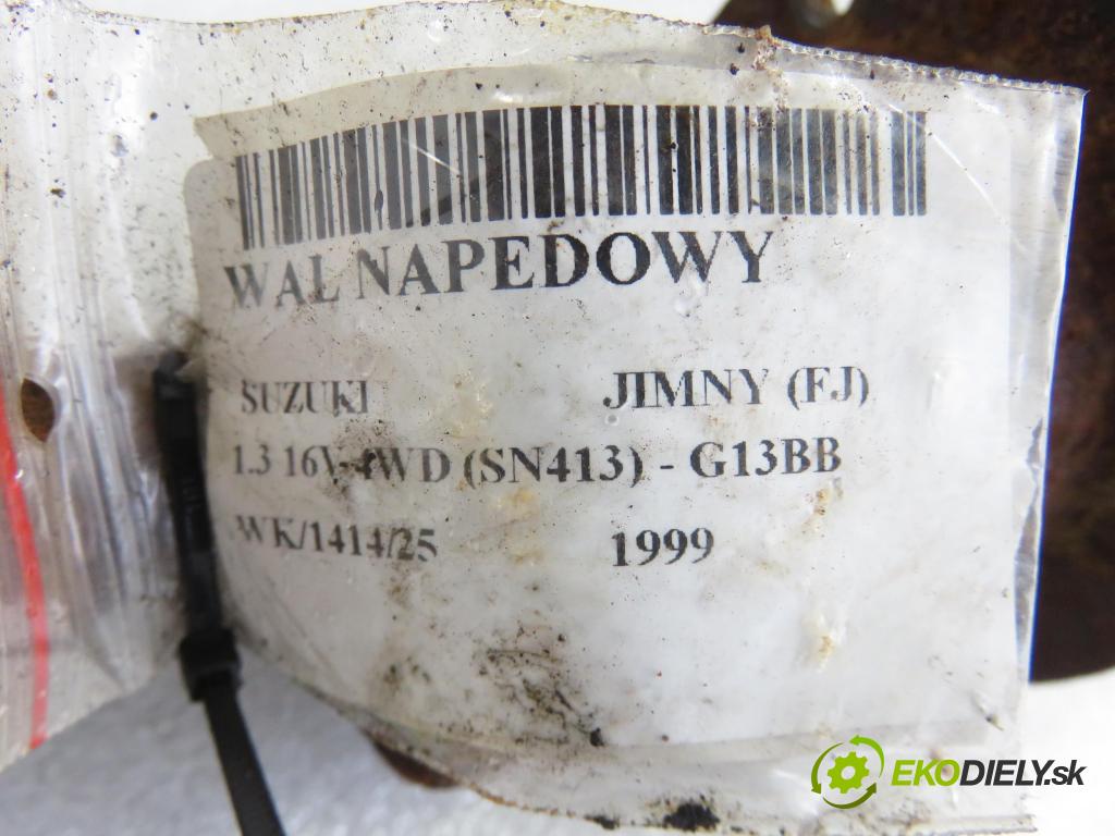 SUZUKI JIMNY (FJ) SUV 1999 59,00 1.3 16V 4WD (SN413) - G13BB 1298,00 hriadeľ JAZDA:
