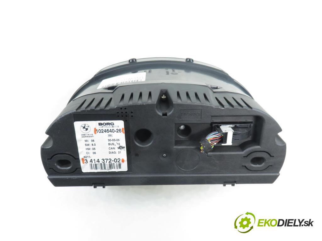 BMW X3 (E83) SUV 2005 110,00 2.0 d 150 - M47 D20 (204D4) 1995,00 Prístrojovka elektrický 341437202 ; 102464026
