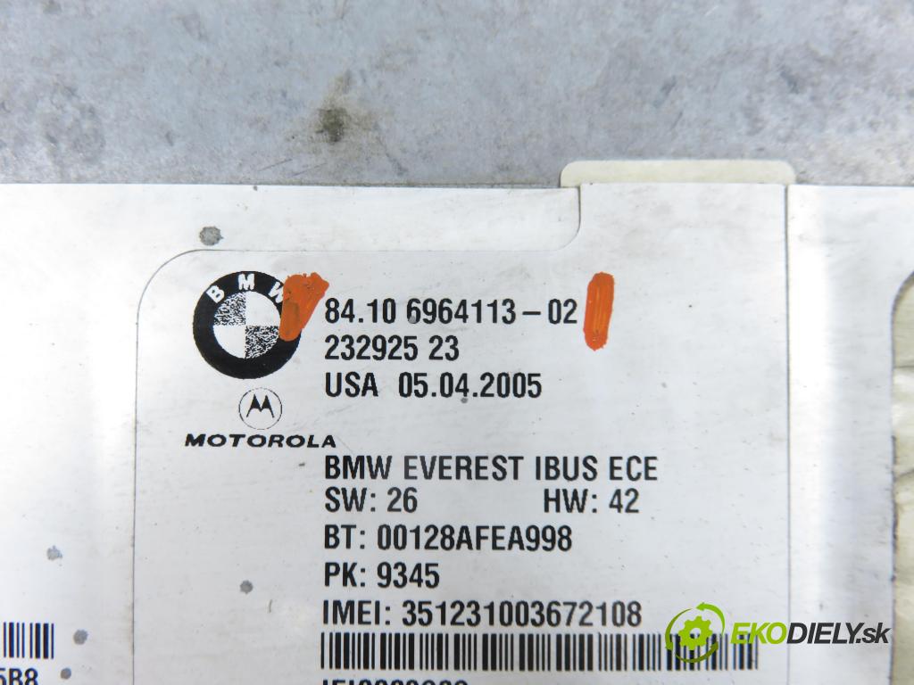 BMW X3 (E83) SUV 2005 110,00 2.0 d 150 - M47 D20 (204D4) 1995,00 riadiaca jednotka / MODUL INNE: 84106964113