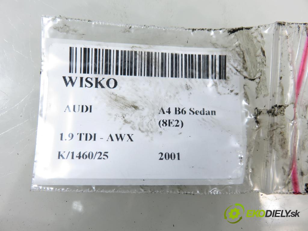 AUDI A4 (8E2, B6) SEDAN 2001 96,00 1.9 TDI PD 130 - AWX 1896,00 Viskospojka 06B121347 ; 058121301B