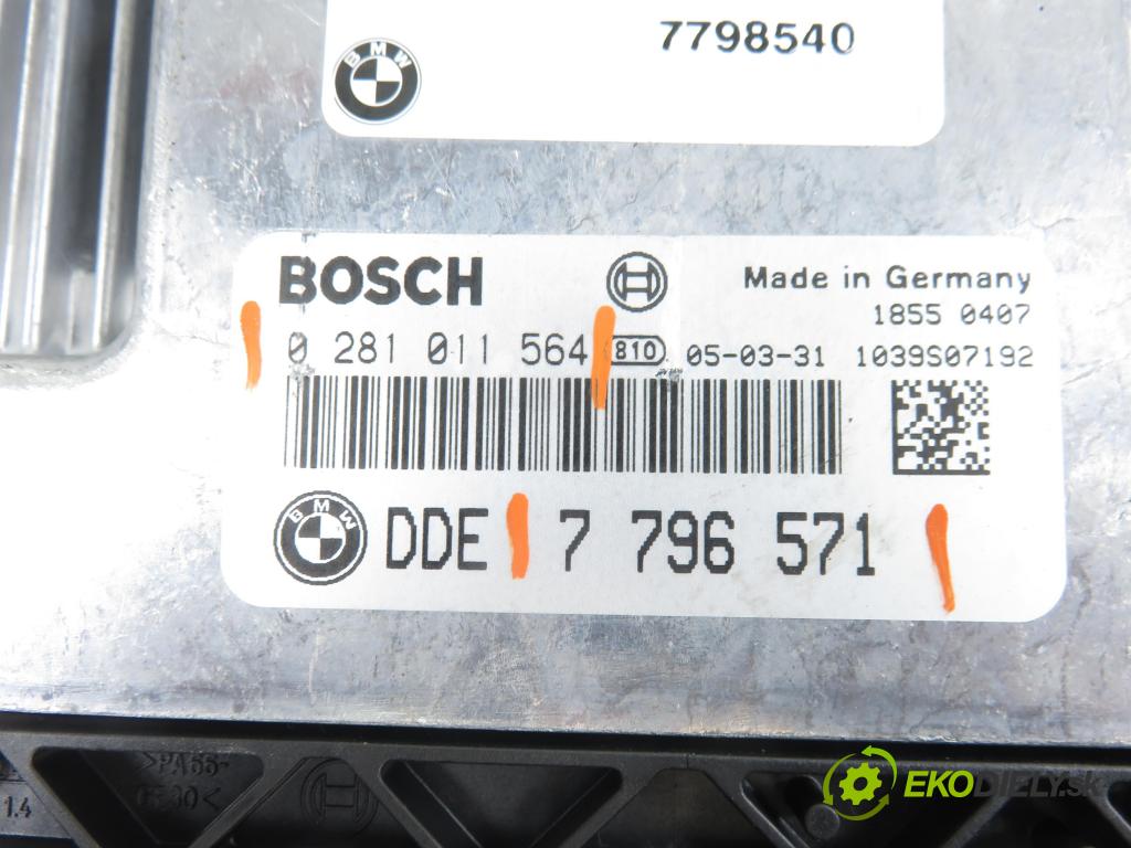 BMW X3 (E83) SUV 2005 110,00 2.0 d 150 - M47 D20 (204D4) 1995,00 Riadiaca jednotka Motor 0281011564 ; 7796571