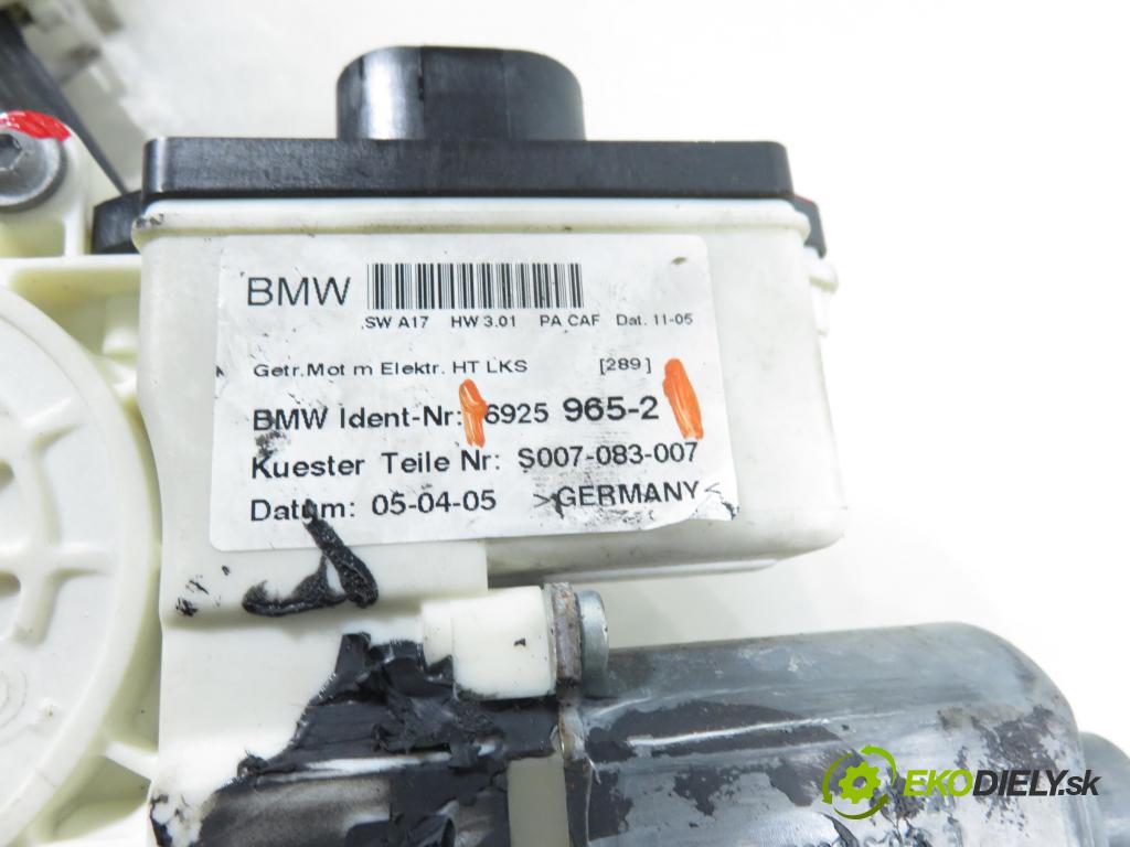 BMW X3 (E83) SUV 2005 110,00 2.0 d 150 - M47 D20 (204D4) 1995,00 Mechanizmus okien 69259652