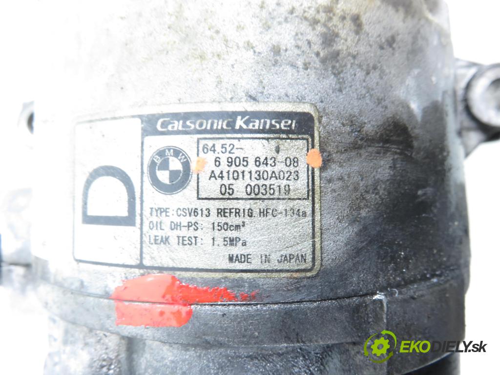 BMW X3 (E83) SUV 2005 110,00 2.0 d 150 - M47 D20 (204D4) 1995,00 KOMPRESOR: klimatizace 690564308 (Kompresor klimatizace)