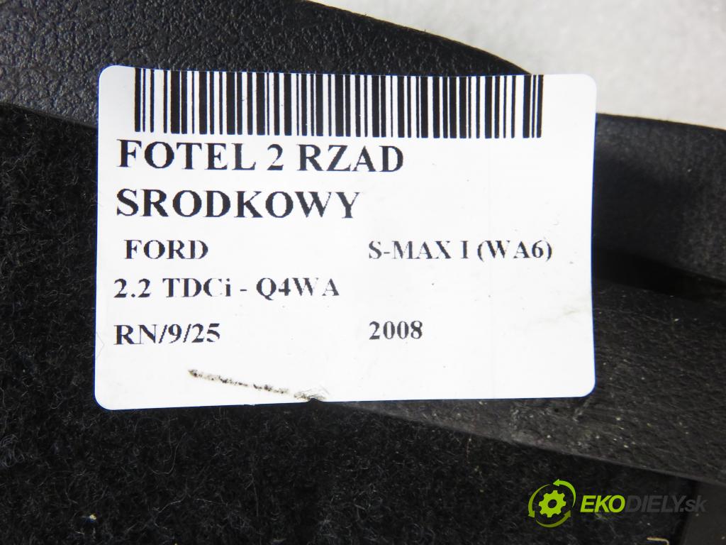 FORD S-MAX (WA6) MINIVAN 2008 129,00 2.2 TDCi - Q4WA 2179,00 Sedadlo 2 rad STREDNÝ: