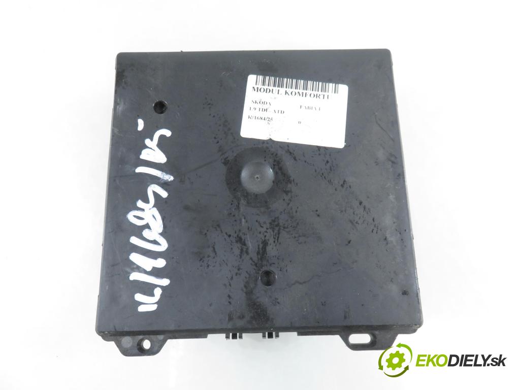 SKODA FABIA I (6Y2) HB 2003 74,00 1.9 TDI PD 100 - ATD 1896,00 MODUL komfortu 6Q1937049C ; 5WK48212C
