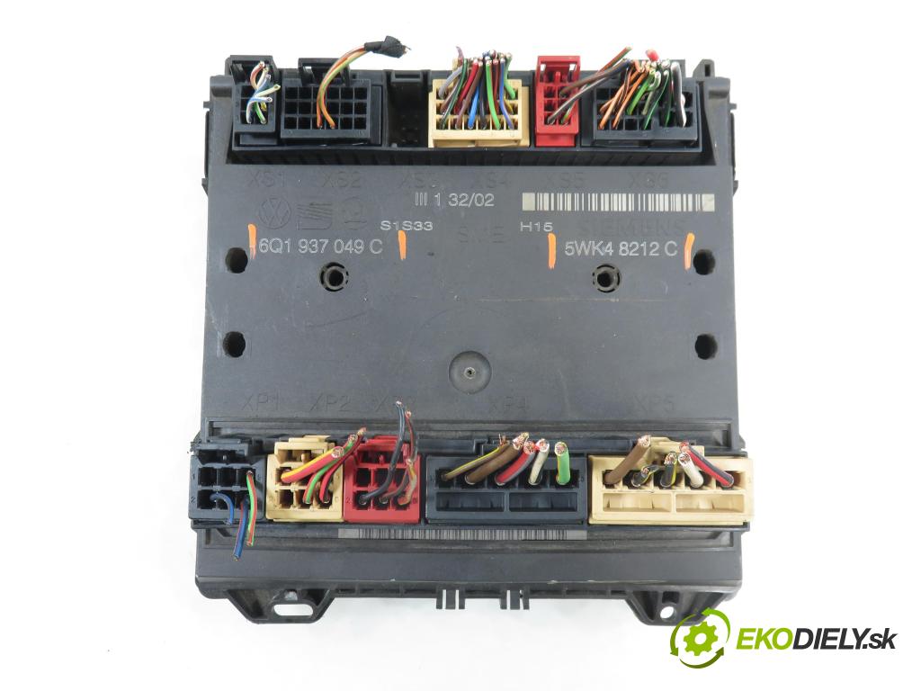 SKODA FABIA I (6Y2) HB 2003 74,00 1.9 TDI PD 100 - ATD 1896,00 MODUL komfortu 6Q1937049C ; 5WK48212C