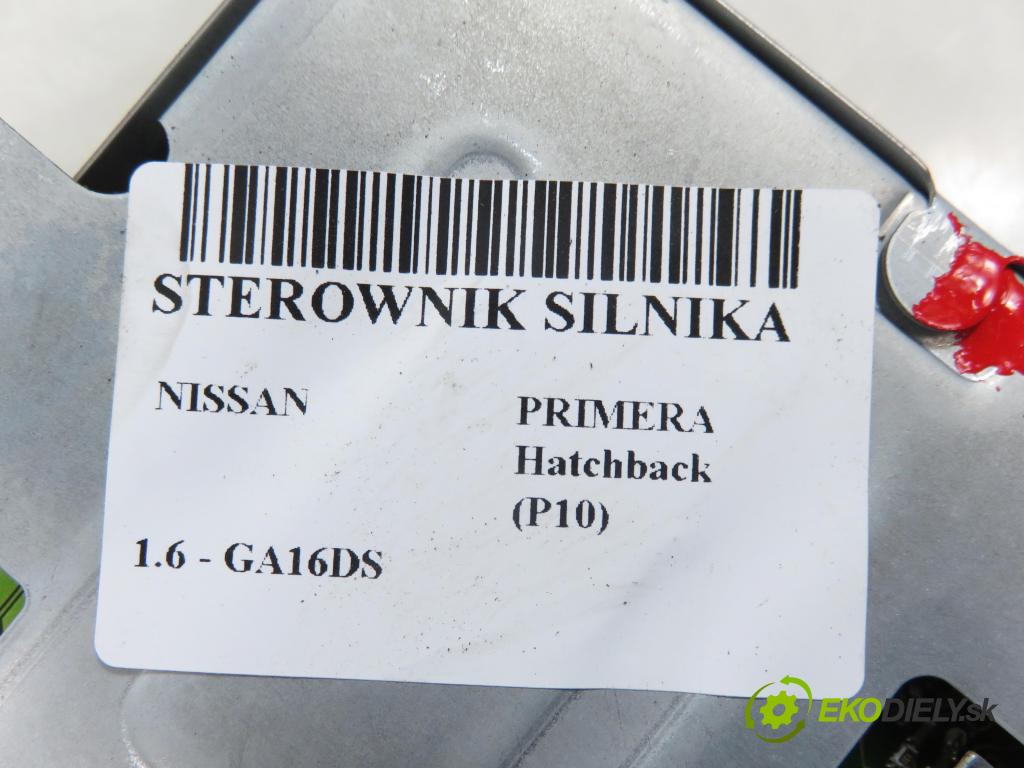 NISSAN PRIMERA Hatchback (P10) SEDAN 1996 66,00 1.6 - GA16DS 1597,00 Riadiaca jednotka Motor 2371082J65