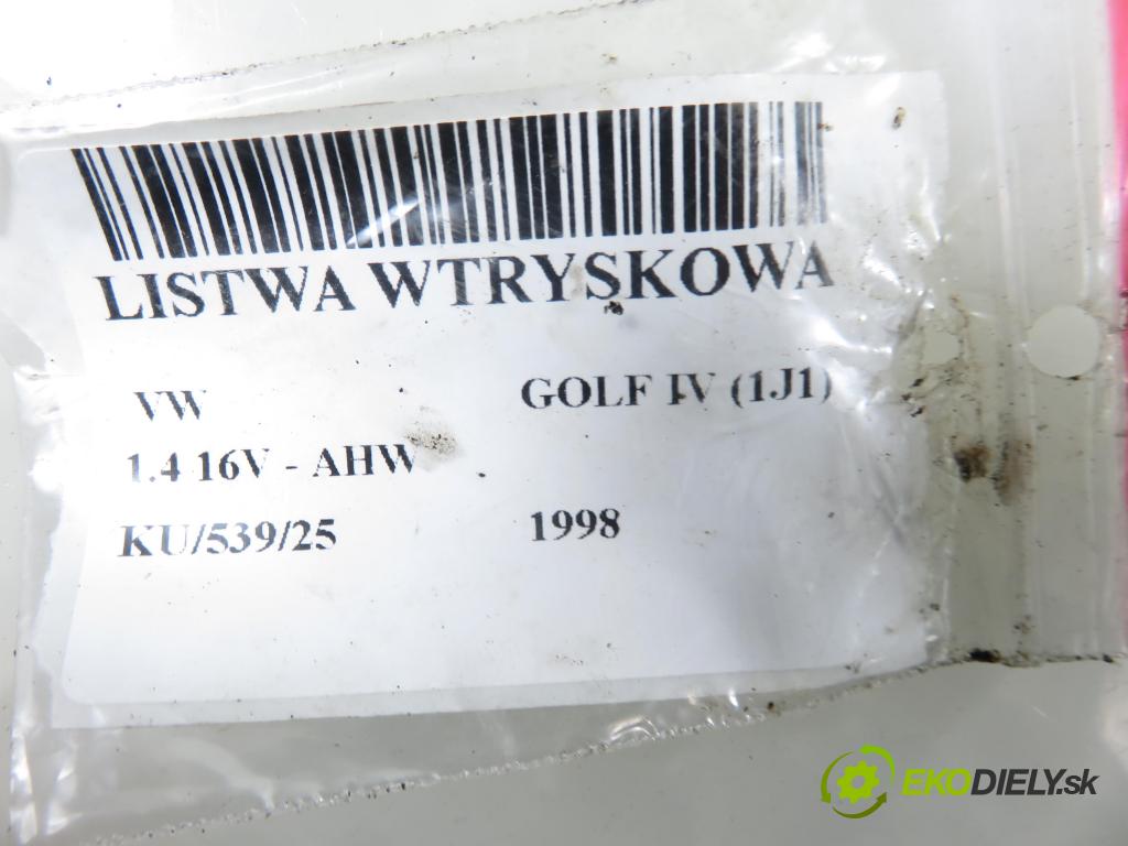 VW GOLF IV (1J1) HB 1998 55,00 1.4 16V - AHW 1390,00 Lišta vstrekovacia 036031C ; 036133319 (Vstrekovacia lišta)