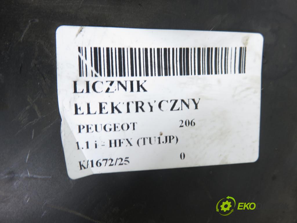 PEUGEOT 206 liftback (2A/C) HB 2000 440,00 1.1 i - HFX (TU1JP) 1124,00 Prístrojovka elektrický 9634961180