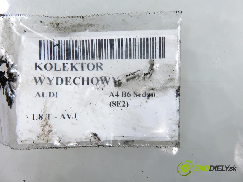 AUDI A4 (8E2, B6) SEDAN 2002 110,00 1.8 T - AVJ 1781,00 Potrubie VYČERPAT: 058253033E (Výfukové potrubie)