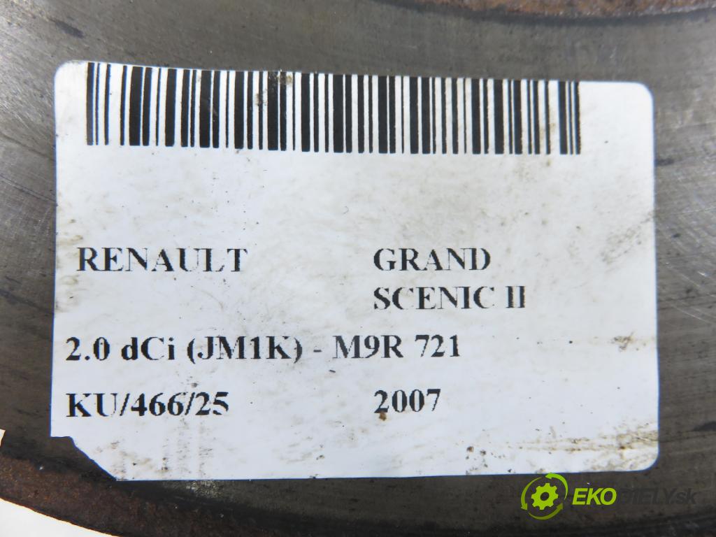 RENAULT GRAND SCENIC II (JM0/1_) MINIVAN 2007 110,00 2.0 dCi (JM1K) - M9R 721 1995,00 lamela kotouč brzdová PŘEDNÍ: