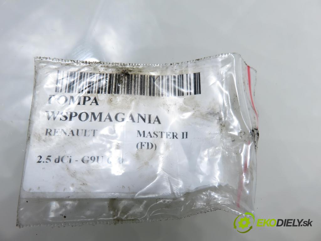 RENAULT MASTER II Skrzynia (FD) FURGON 2007 88,00 2.5 dCi 120 - G9U 650 2464,00 Pumpa servočerpadlo 7691955329 (Servočerpadlo)