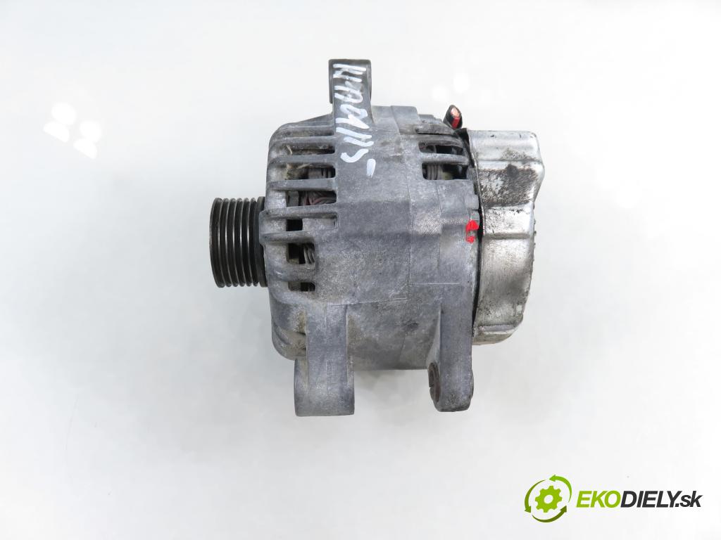 TOYOTA YARIS (_P1_) HB 2002 50,00 1.0 VVT- i 68 - 1SZ-FE 998,00 Alternátor  (Alternátor)