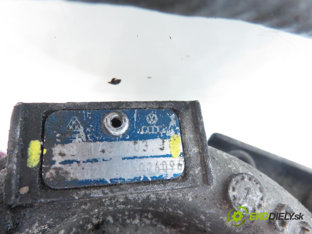 AUDI A4 (8E2, B6) SEDAN 2002 110,00 1.8 T - AVJ 1781,00 RYCHLONABÍJEČKA: 058145703J (Kompletní turbodmychadlo)