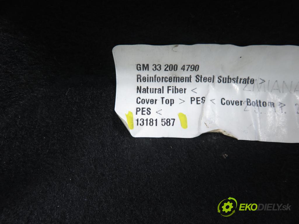 OPEL ASTRA H GTC (L08) HB 2009 81,00 1.7 CDTI - A 17 DTJ 1686,00 POLKA: kufor 13181587