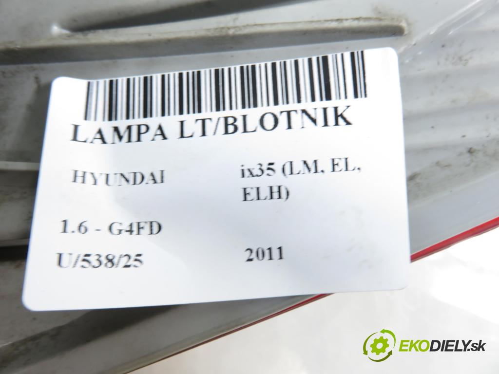 HYUNDAI ix35 (LM, EL, ELH) SUV 2011 99,00 1.6 - G4FD 1591,00 světlo levé zadní 924012Y0