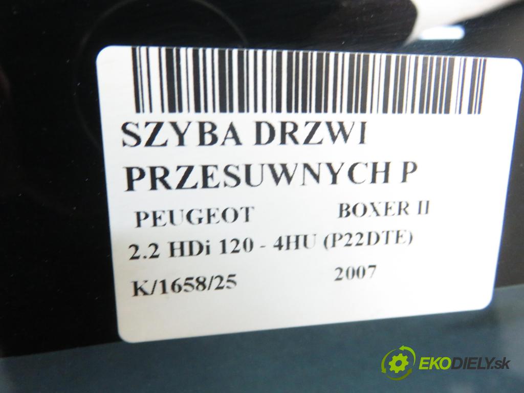 PEUGEOT BOXER Skrzynia FURGON 2007 88,00 2.2 HDi 120 - 4HU (P22DTE) 2198,00 okno dveře posúvne P
